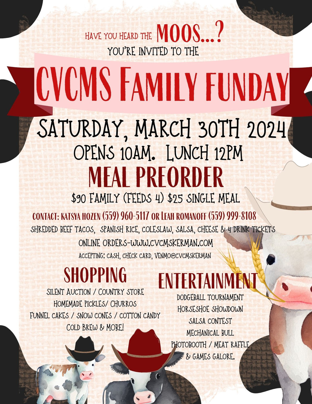 GF SINGLE MEAL PRE ORDER CLOSED! ///Contact Coordinator for meals!\\\