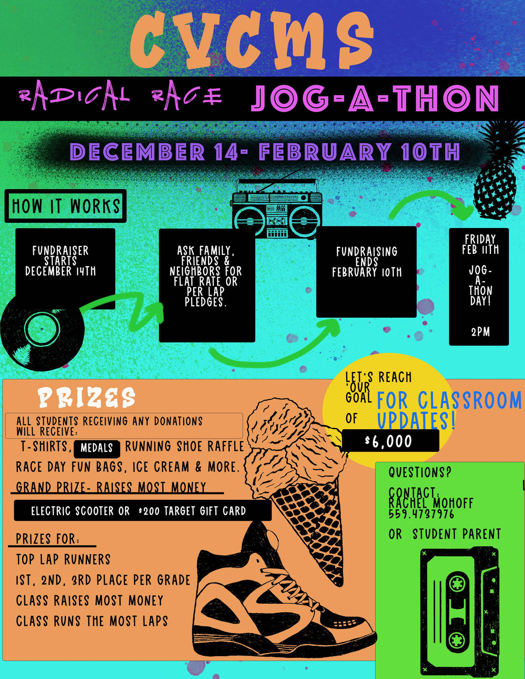 $500 BUSINESS / CORPORATE JOG A THON SPONSORSHIP