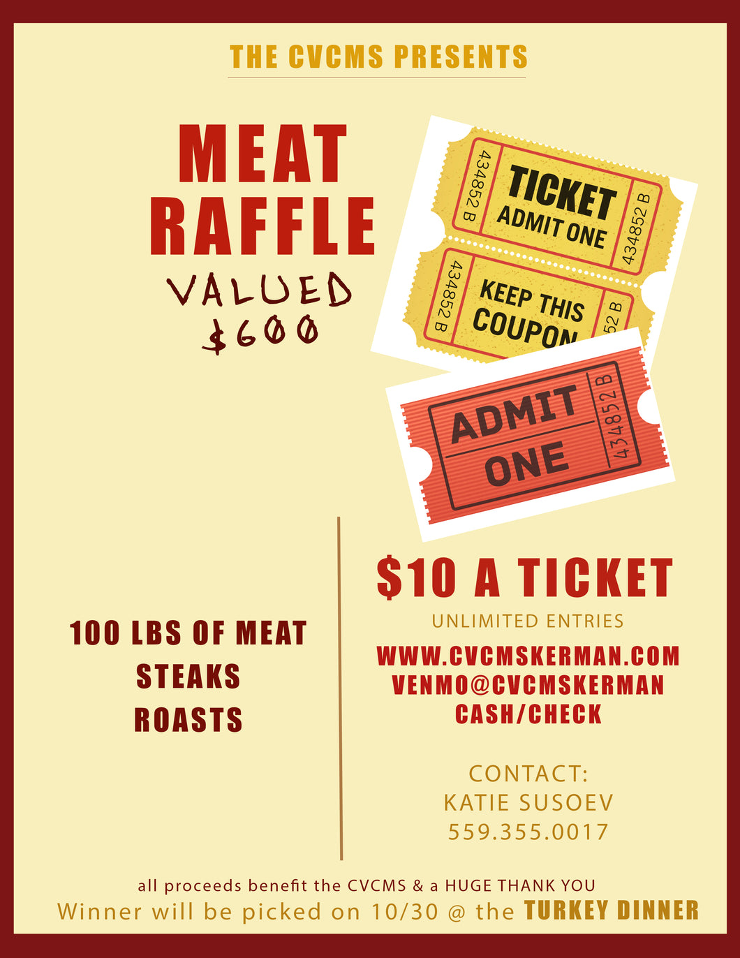 //// MEAT RAFFLE ////